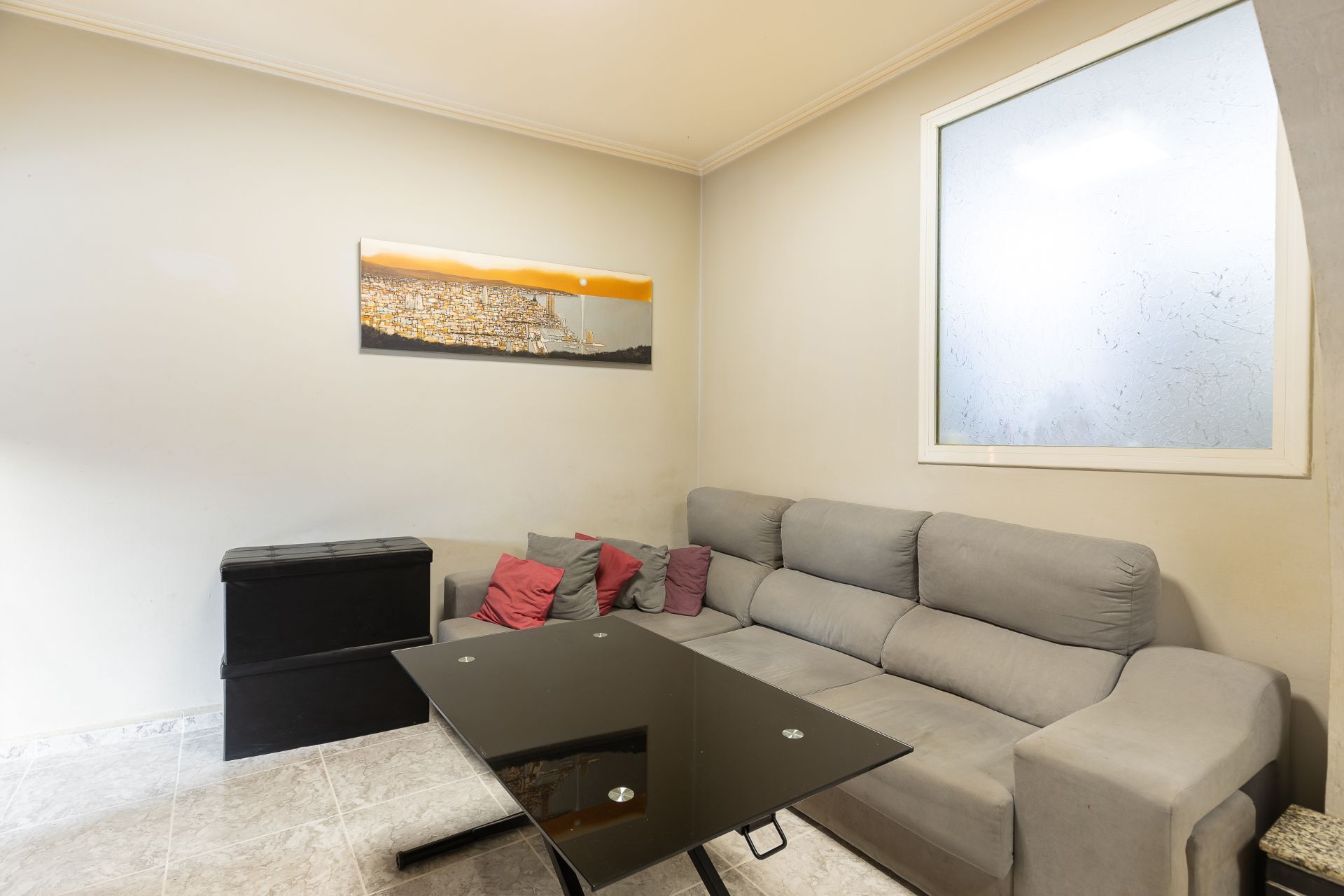Living room of Flat for sale in Badalona  with Air Conditioner and Terrace