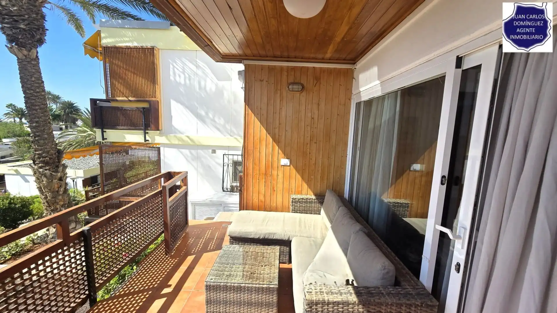 Terrace of Apartments for rent in San Bartolomé de Tirajana  with Terrace, Furnished and Community pool
