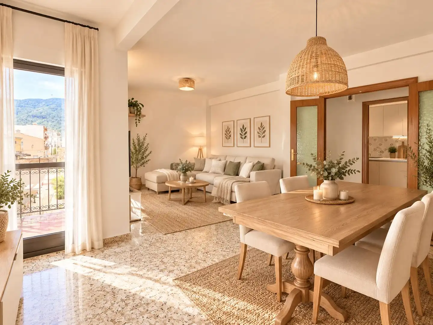 Wohnzimmer von Wohnung zum Verkauf in Murla, Alicante