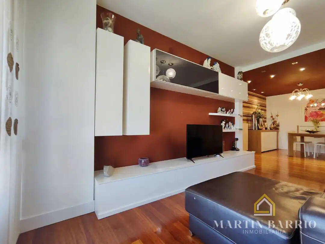 Living room of Flat for sale in Muskiz  with Heating, Terrace and Storage room