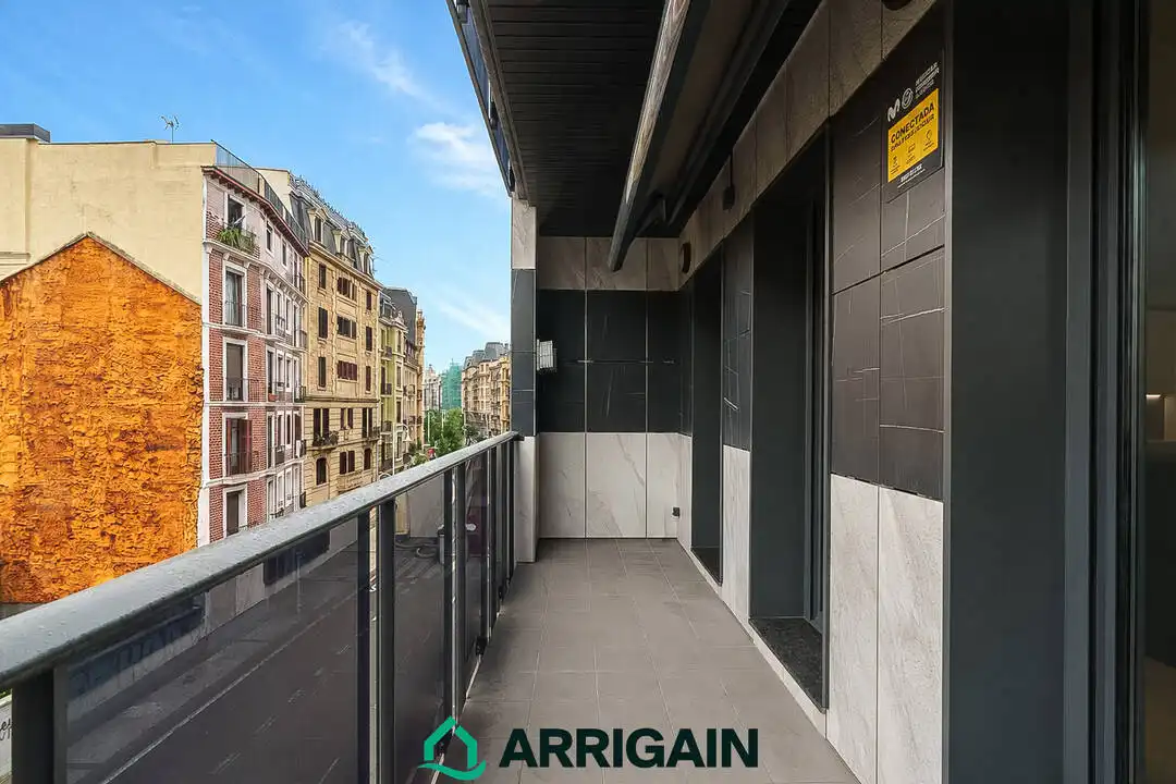 Terraza de Piso en venta en Donostia - San Sebastián  con Calefacción, Terraza y Trastero