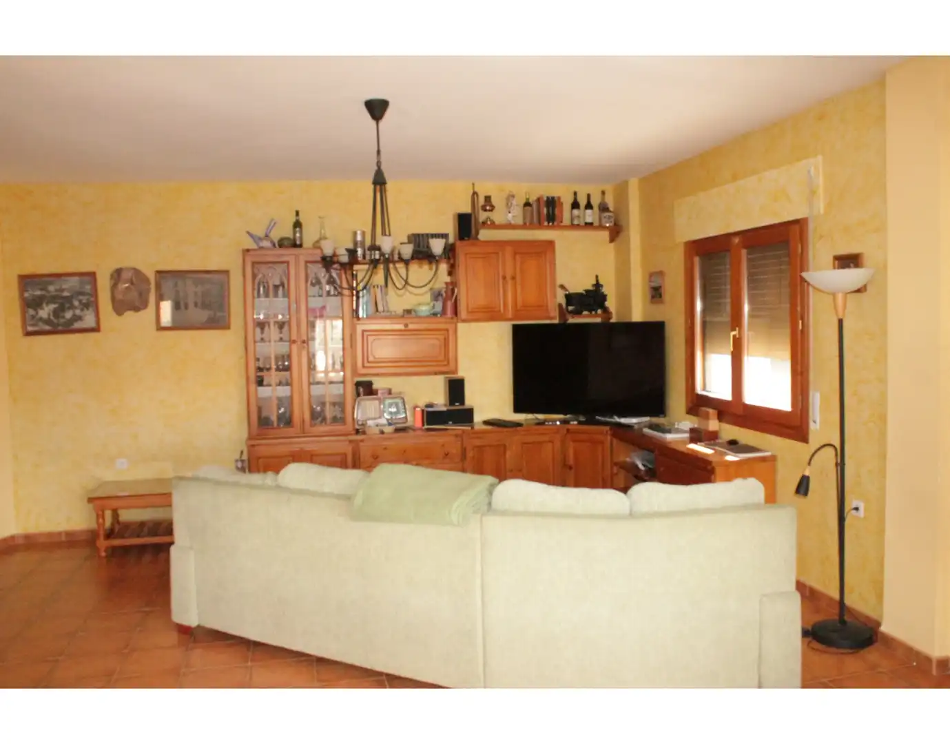 Sala de estar de Casa adosada en venta en El Pinós / Pinoso