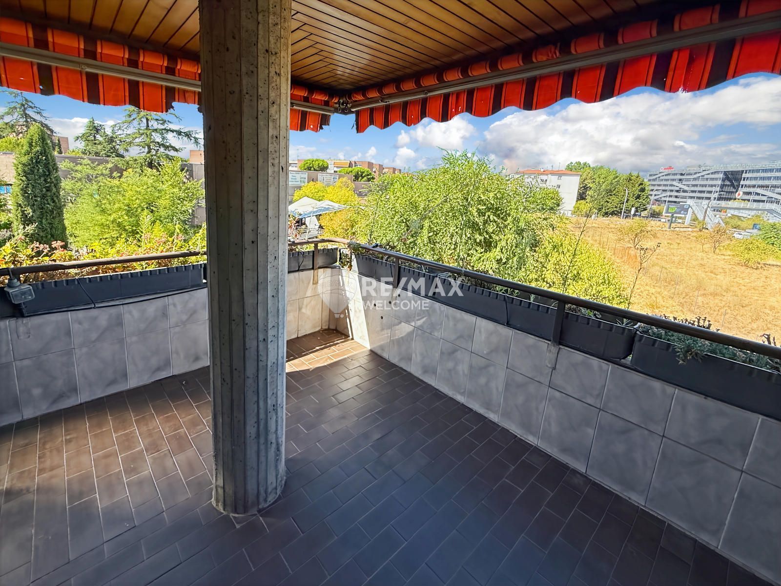 Terrace of Flat to rent in  Madrid Capital  with Heating, Terrace and Swimming Pool