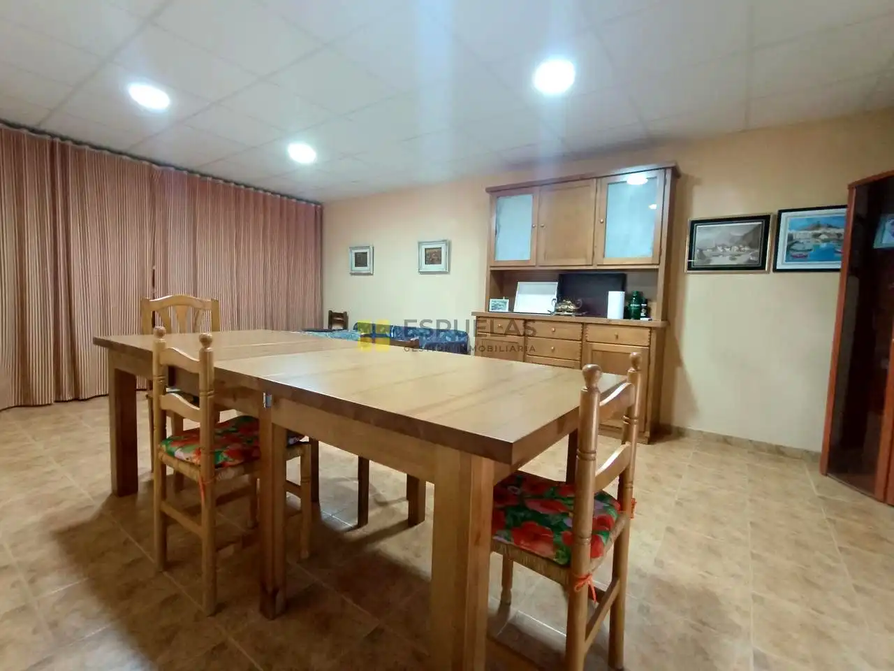 Comedor de Finca rústica en venta en Herce con Jardín privado, Terraza y Trastero