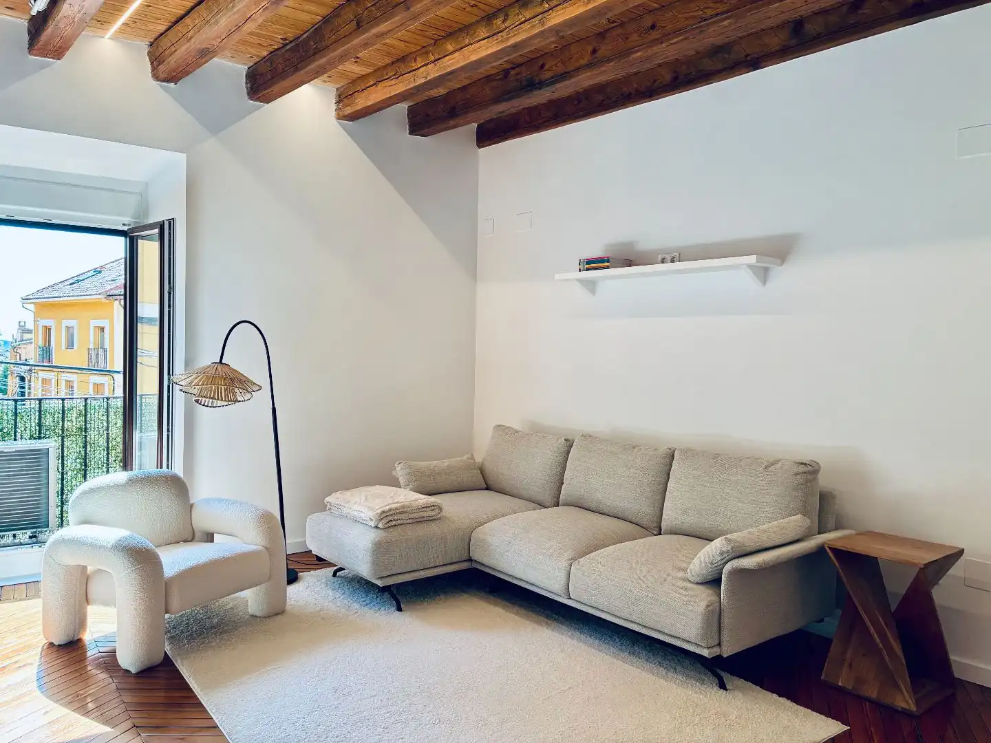 Sala d'estar de Pis en venda en Torrelaguna, Madrid