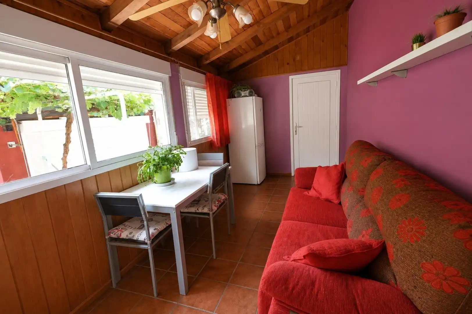 Living room of Country homes for sale in Toreno  with Heating, Furnished and Balcony
