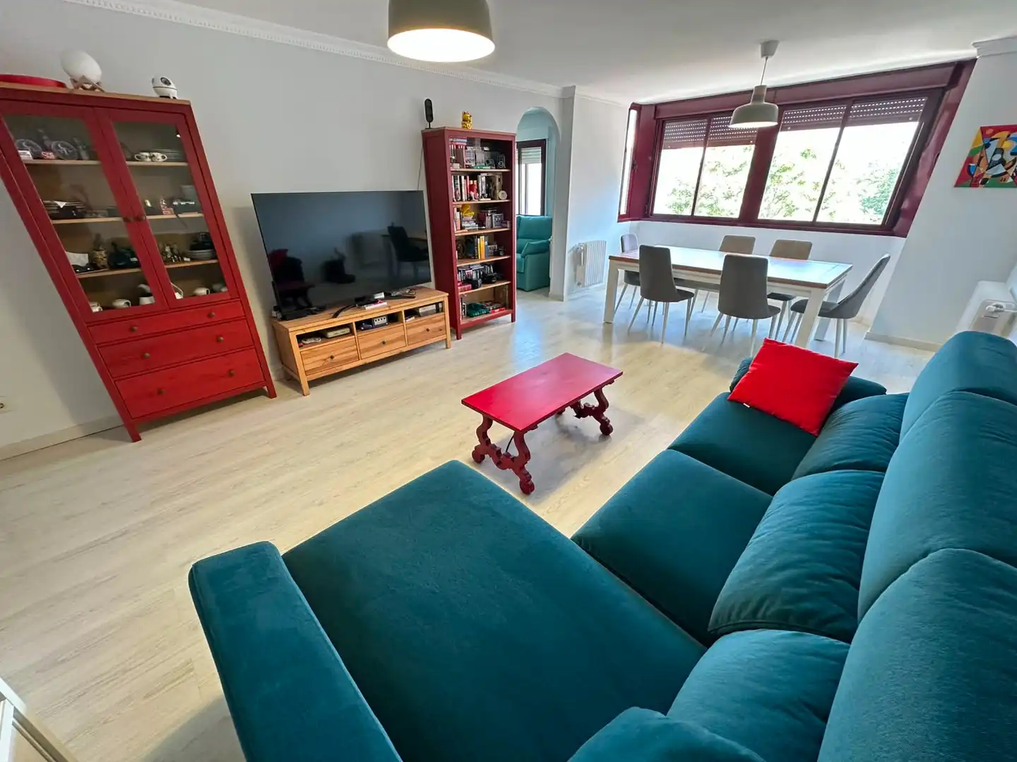 Sala de estar de Piso en venta en Parla con Aire acondicionado, Calefacción y Piscina comunitaria