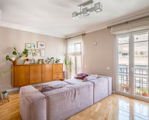 Living room of Apartment for sale in  Madrid Capital  with Air Conditioner