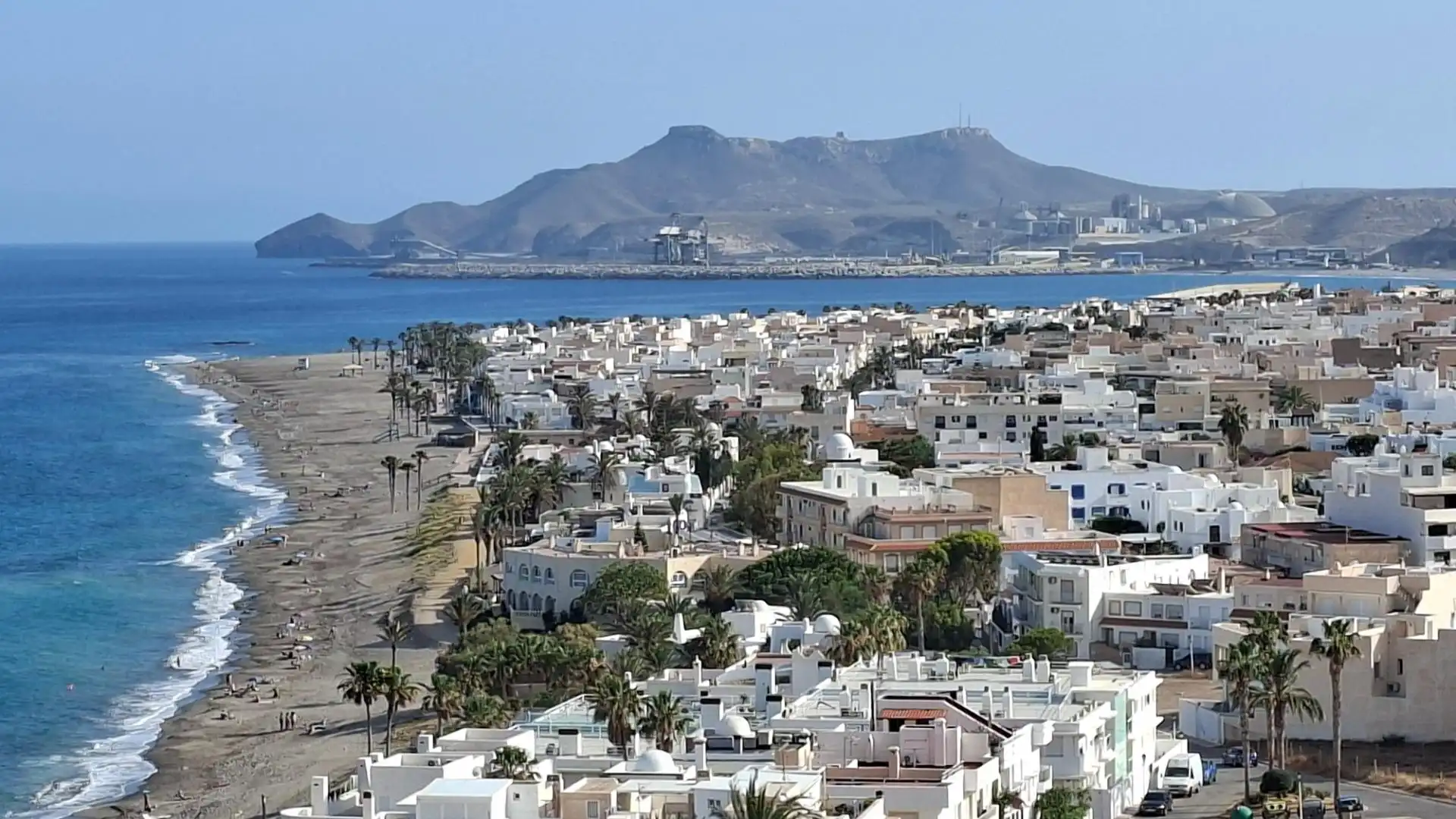Vista exterior de Apartamento en venta en Carboneras con Jardín privado, Terraza y Alarma