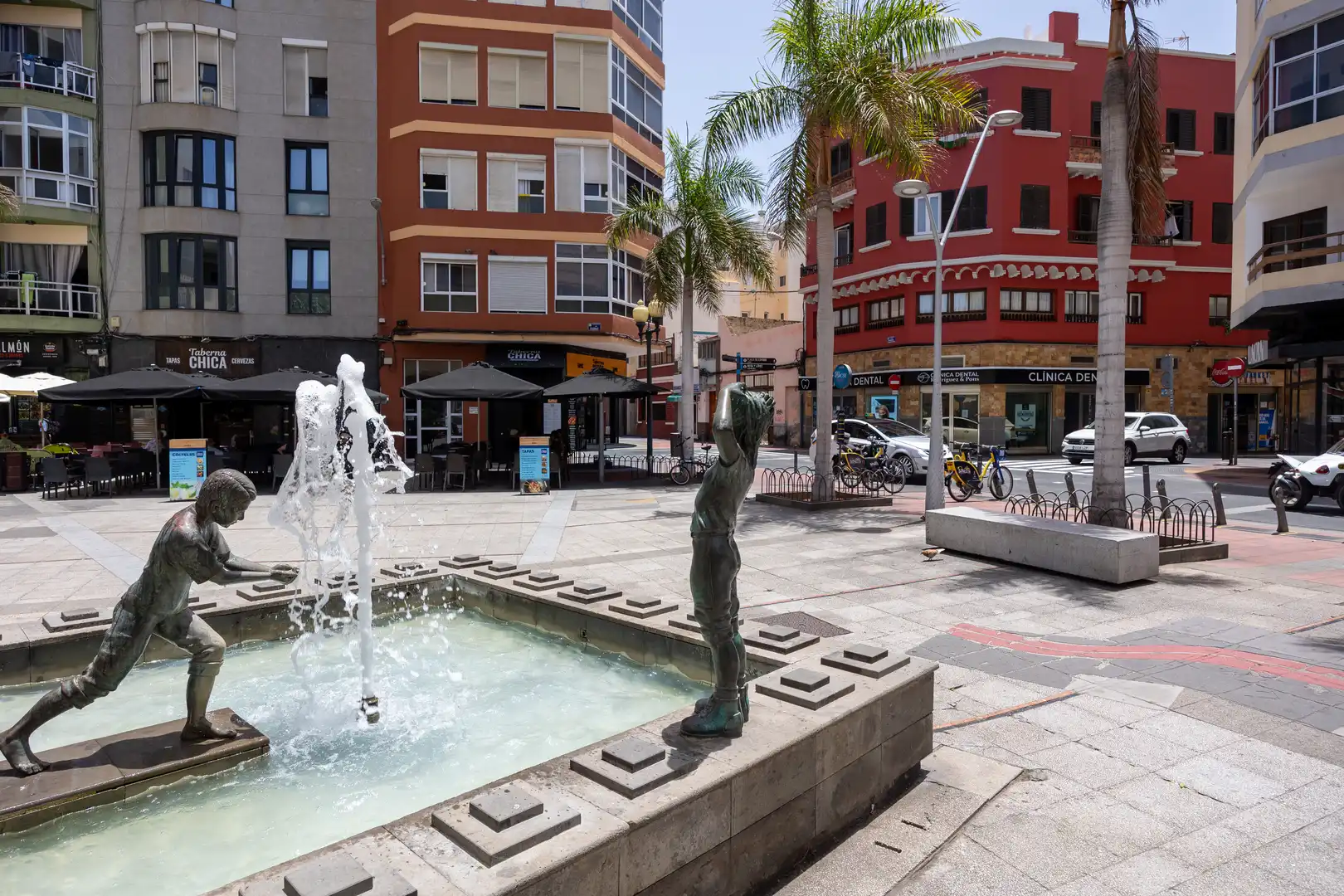 Vista exterior de Piso de alquiler en Las Palmas de Gran Canaria con Amueblado
