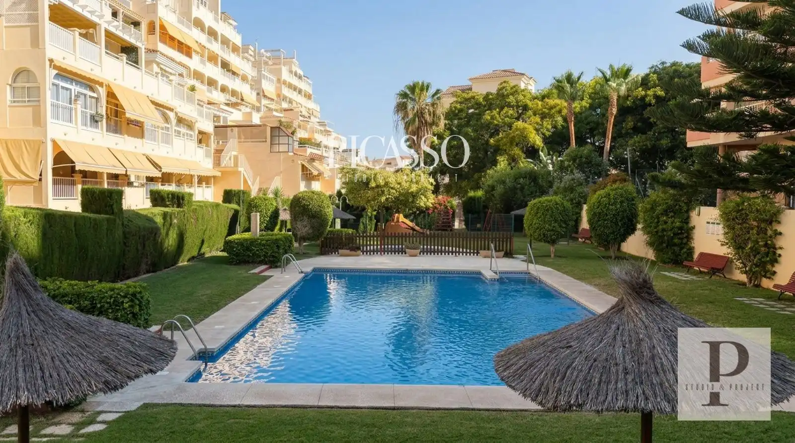 Flat with pool for sale in Torrequebrada, imagen 19
