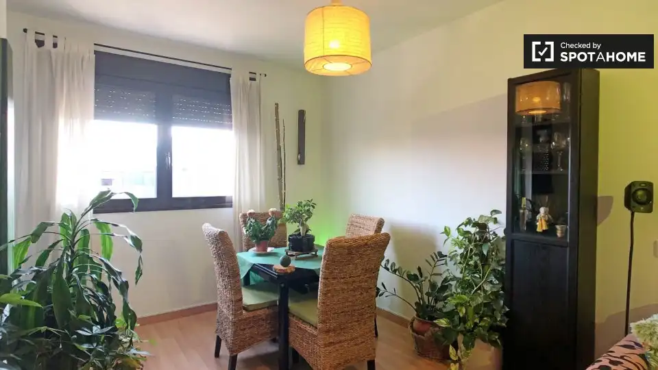 Dining room of Flat for share in Getafe  with Air Conditioner, Heating and Furnished