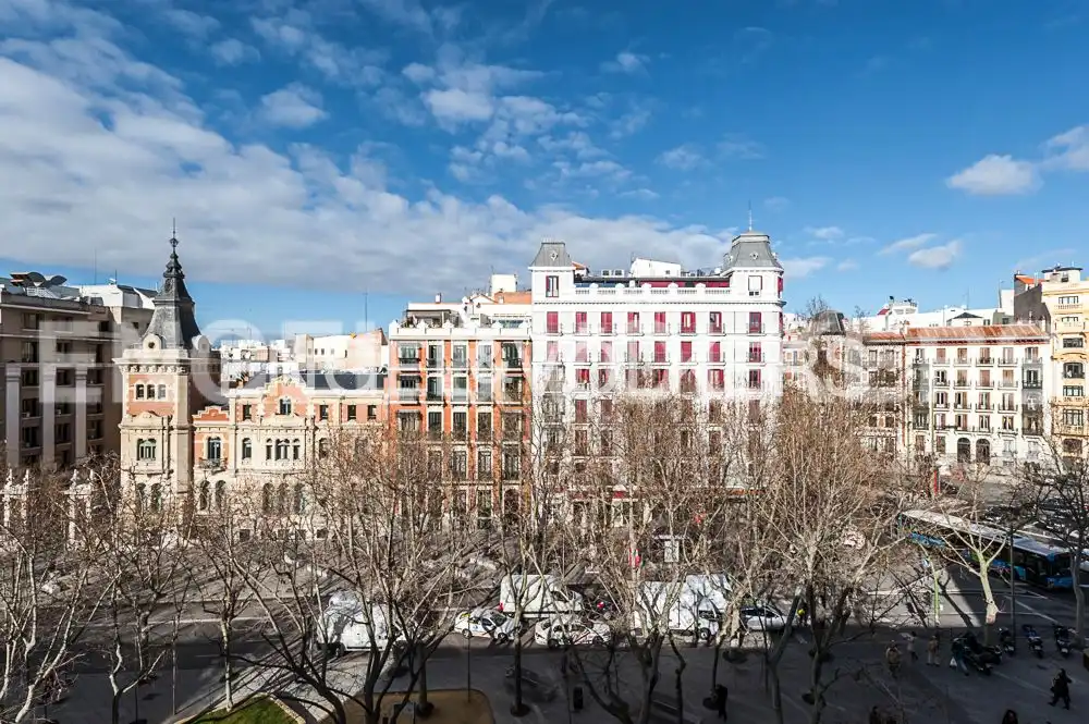 Exterior view of Flat for rent in Madrid  with Air Conditioner, Heating and Balcony