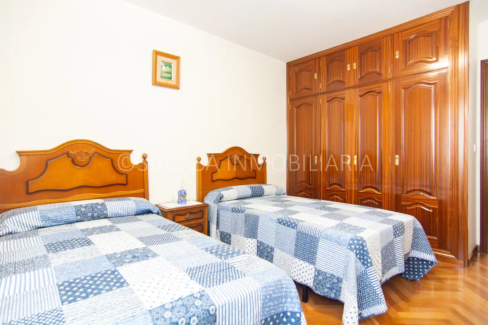 Bedroom of Detached homes for sale in Culleredo  with Air Conditioner, Heating and Parquet flooring