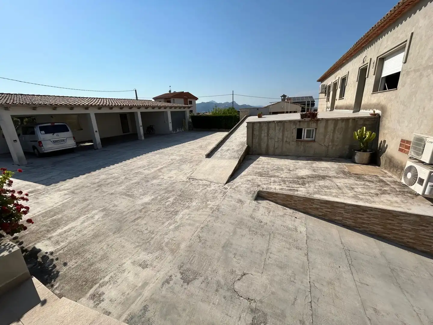 Terraza de Casa o chalet en venta en La Font d'en Carròs con Aire acondicionado, Calefacción y Jardín privado
