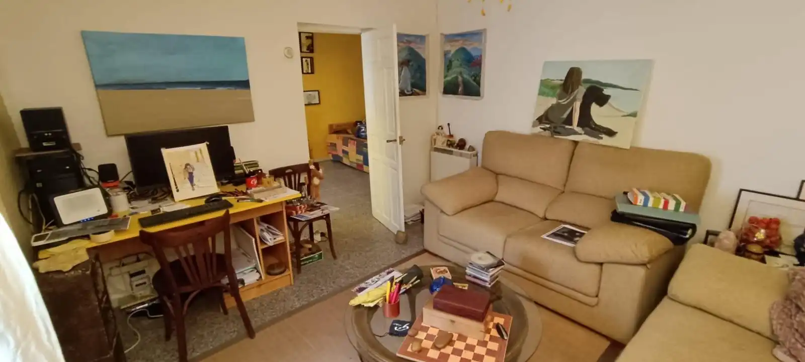 Sala de estar de Casa o chalet en venta en Madridanos con Calefacción, Terraza y Trastero