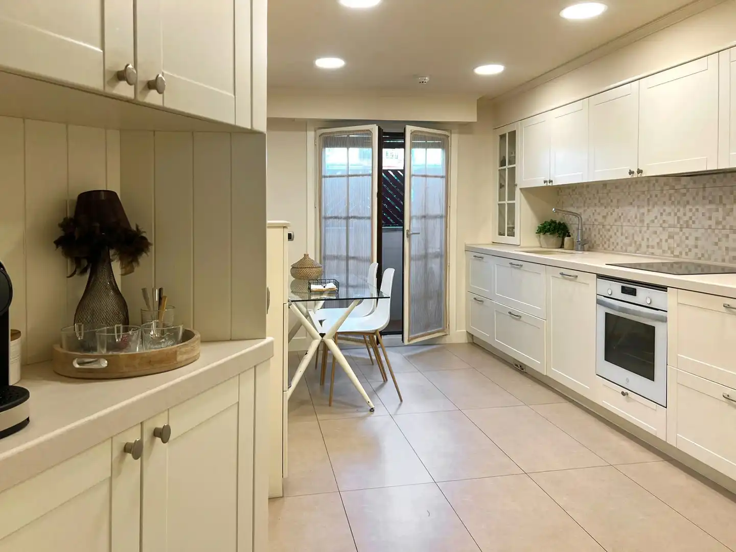Cocina de Casa adosada en venta en Zarautz con Aire acondicionado, Calefacción y Jardín privado