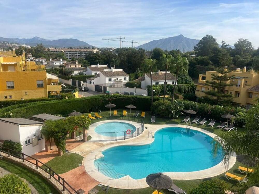 Jardín de Ático de alquiler en Marbella con Aire acondicionado, Terraza y Amueblado