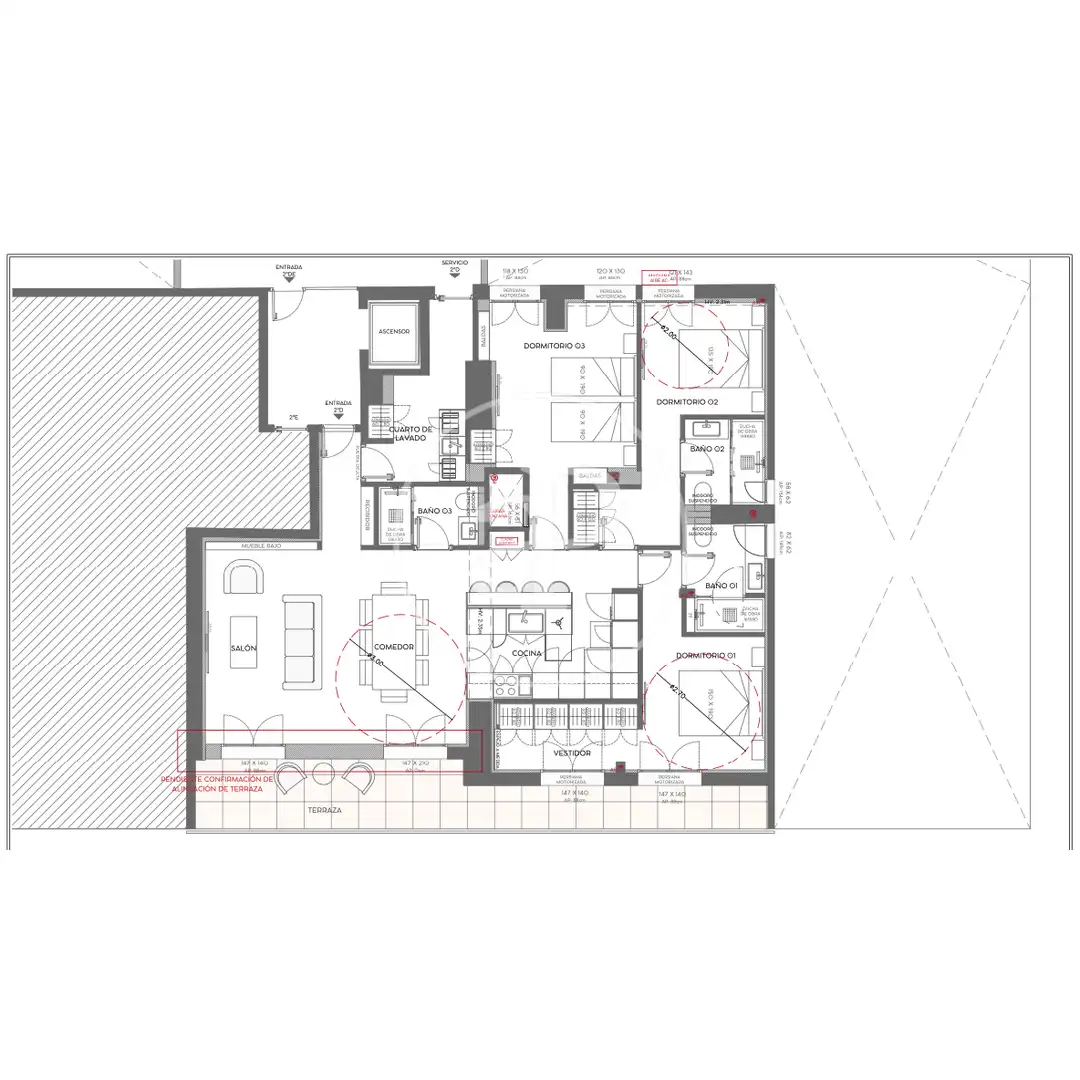Piso en venta en Madrid con Aire acondicionado, Calefacción y Terraza