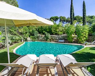 Garden of House or chalet to rent in Marbella  with Air Conditioner, Heating and Private garden