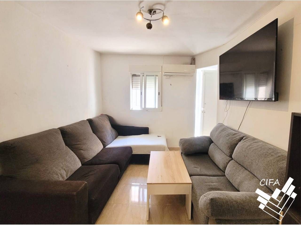 Sala d'estar de Casa o xalet en venda en Vinaròs amb Aire condicionat, Terrassa i Moblat