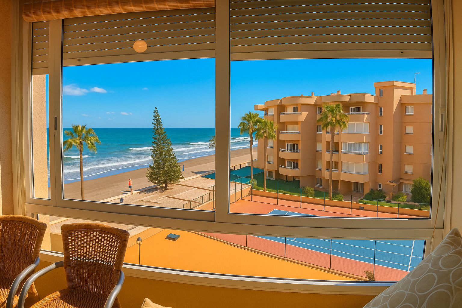 Dormitori de Apartament en venda en Torrox amb Moblat i Piscina comunitària