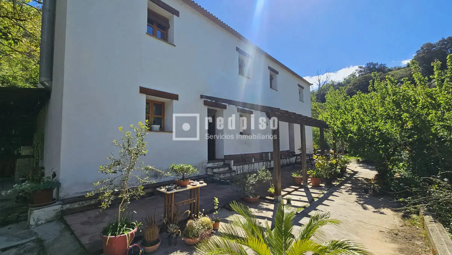Vista exterior de Casa o chalet en venta en Arriate con Calefacción, Jardín privado y Terraza