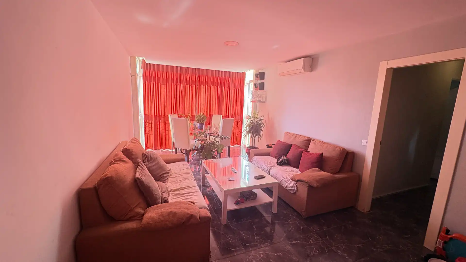 Sala de estar de Piso en venta en Málaga con Amueblado