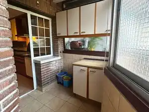 Kitchen of Flat for rent in Madrid  with Air Conditioner, Heating and Parquet flooring