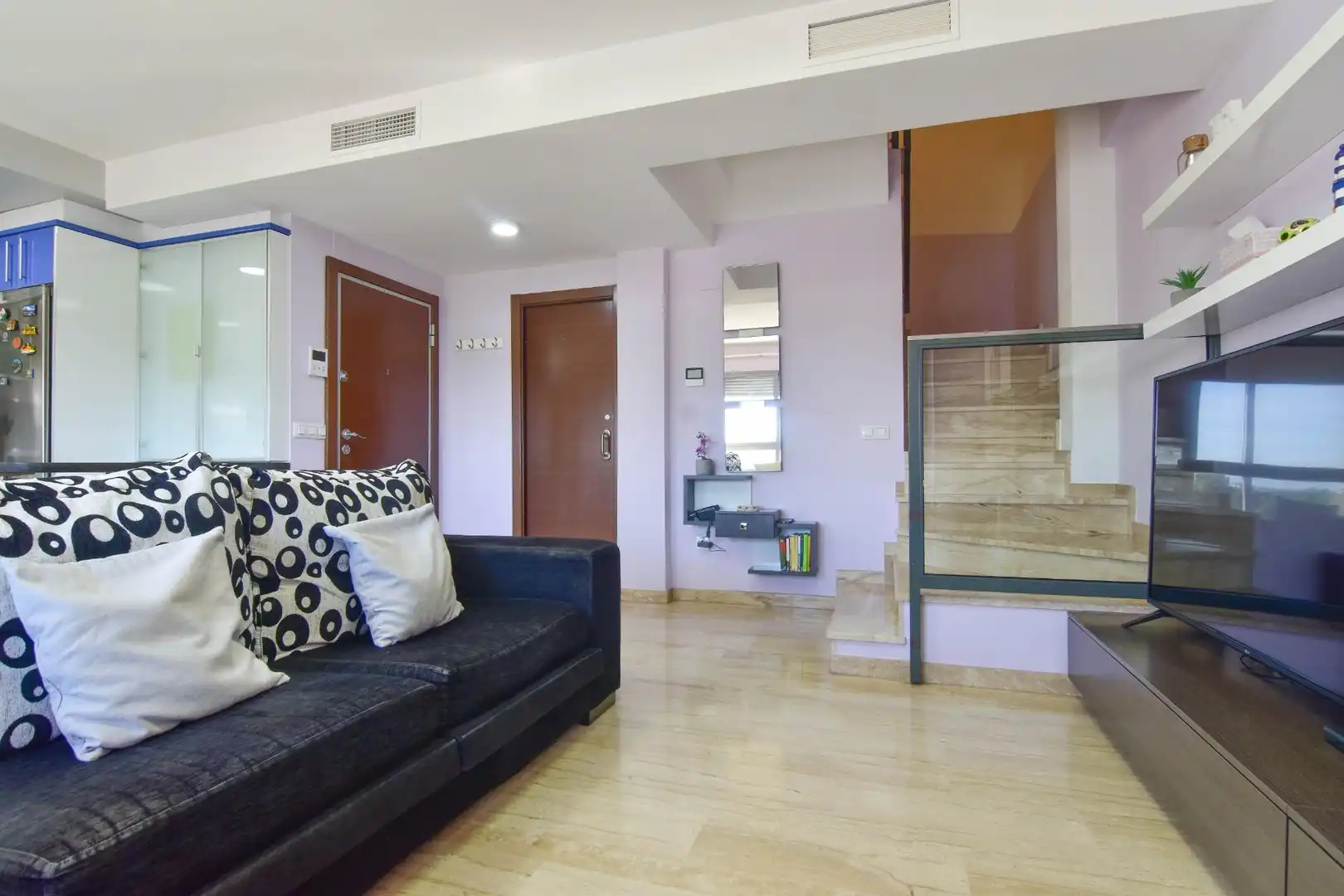Sala de estar de Dúplex en venta en Catarroja con Aire acondicionado, Calefacción y Trastero