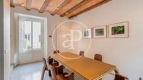 Dining room of Flat to rent in  Barcelona Capital  with Air Conditioner, Heating and Private garden