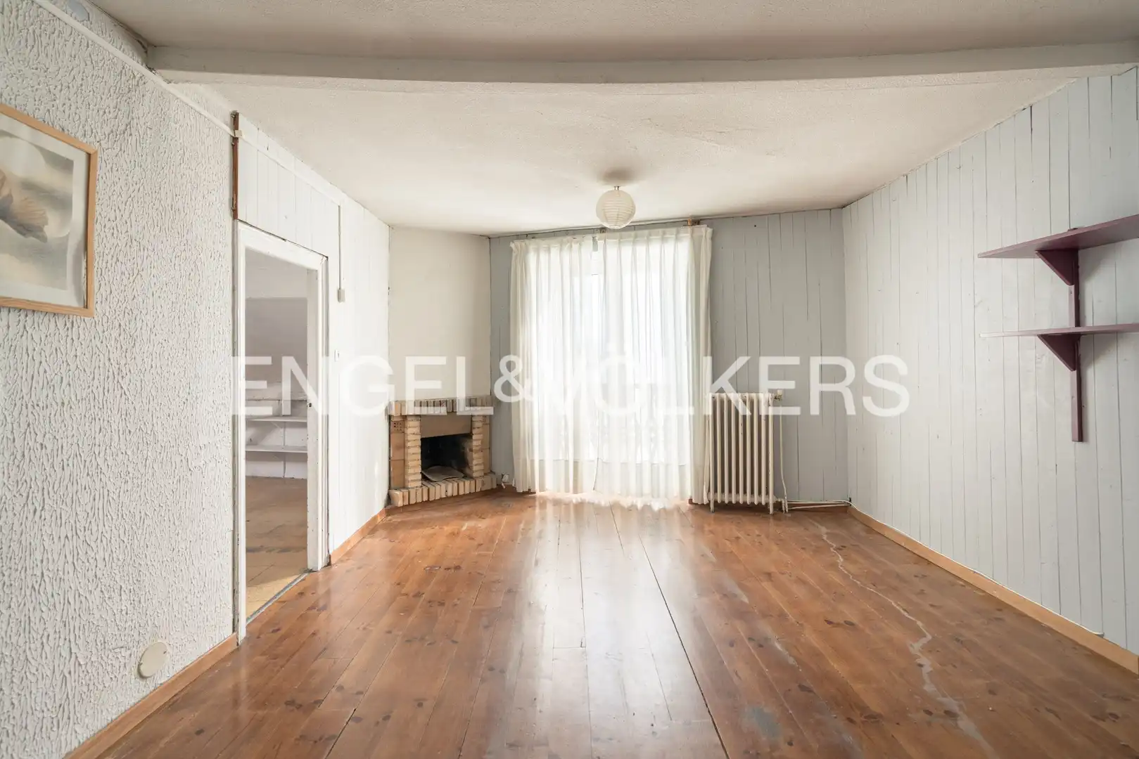 Living room of Houses for sale in Gijón   with Heating and Parquet flooring