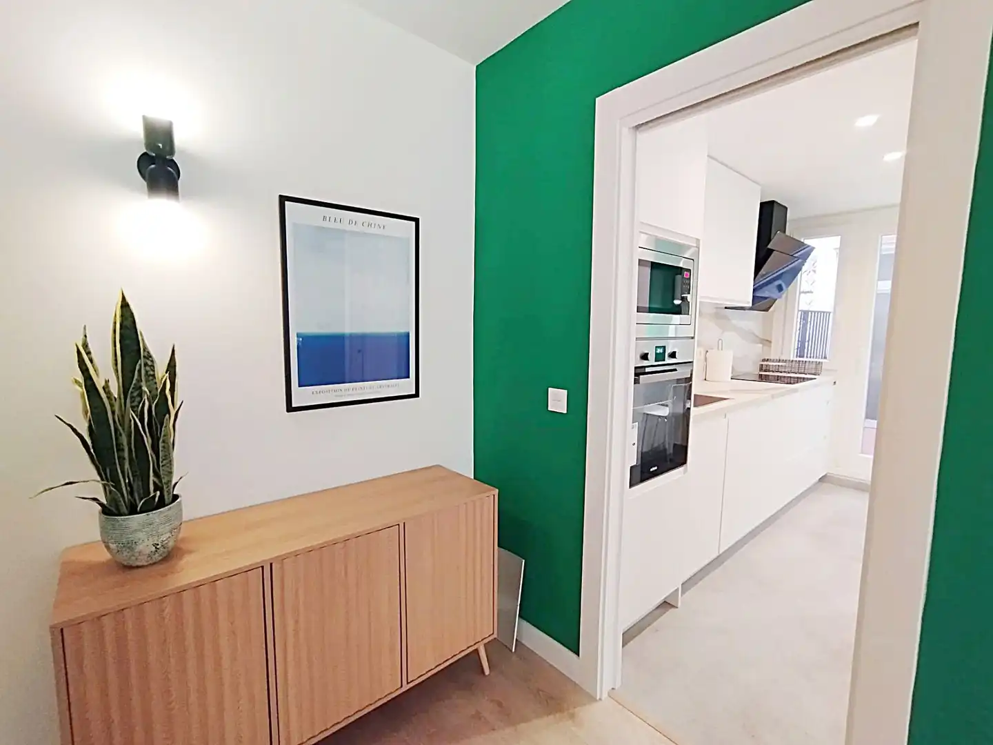 Küche von Wohnung zur Miete in Málaga mit Klimaanlage, Heizung und Terrasse