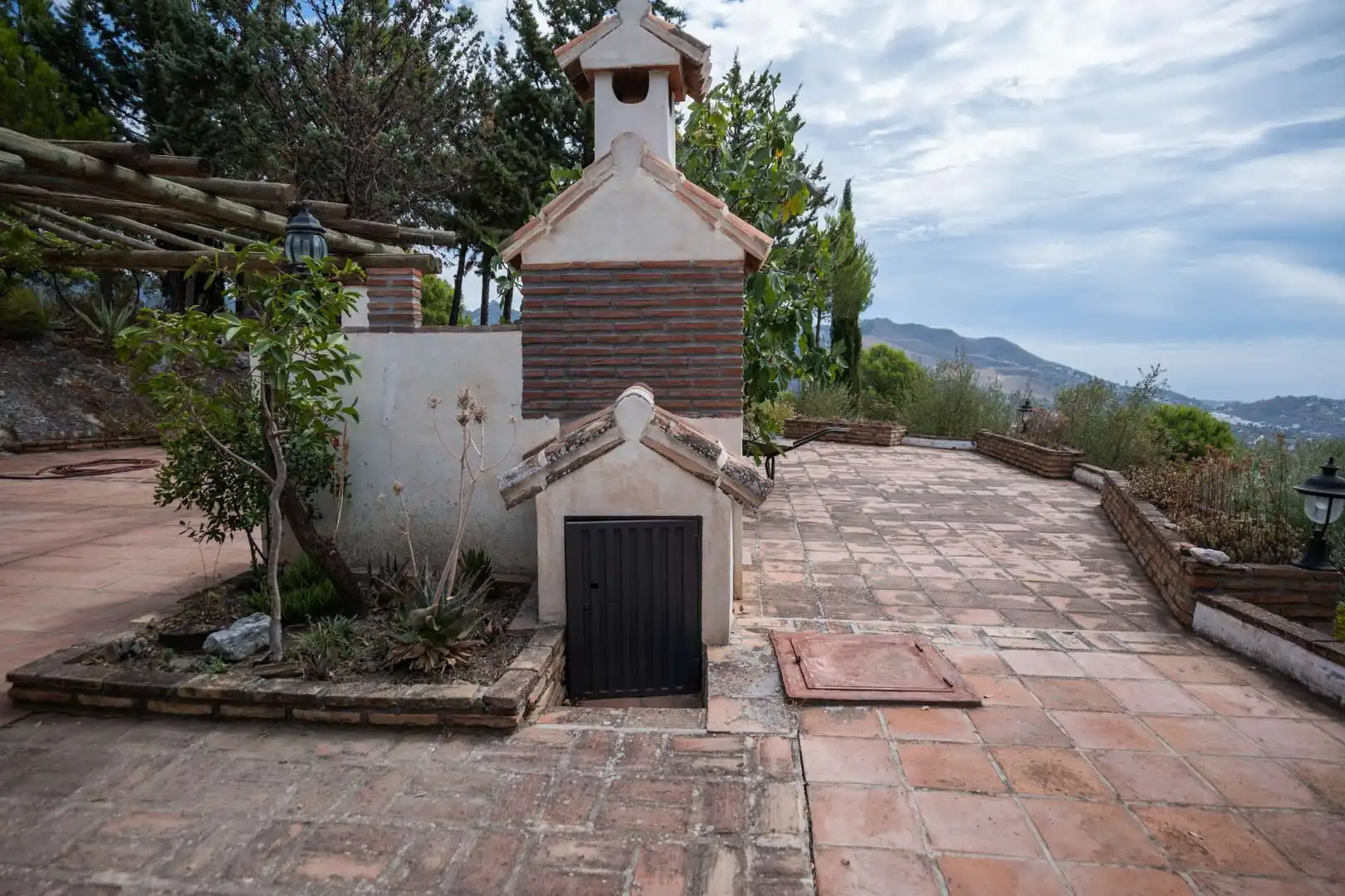 Garden of Houses for sale in Canillas de Albaida  with Air Conditioner, Private garden and Terrace
