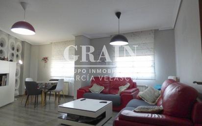 Living room of Flat for sale in  Albacete Capital  with Air Conditioner, Heating and Storage room