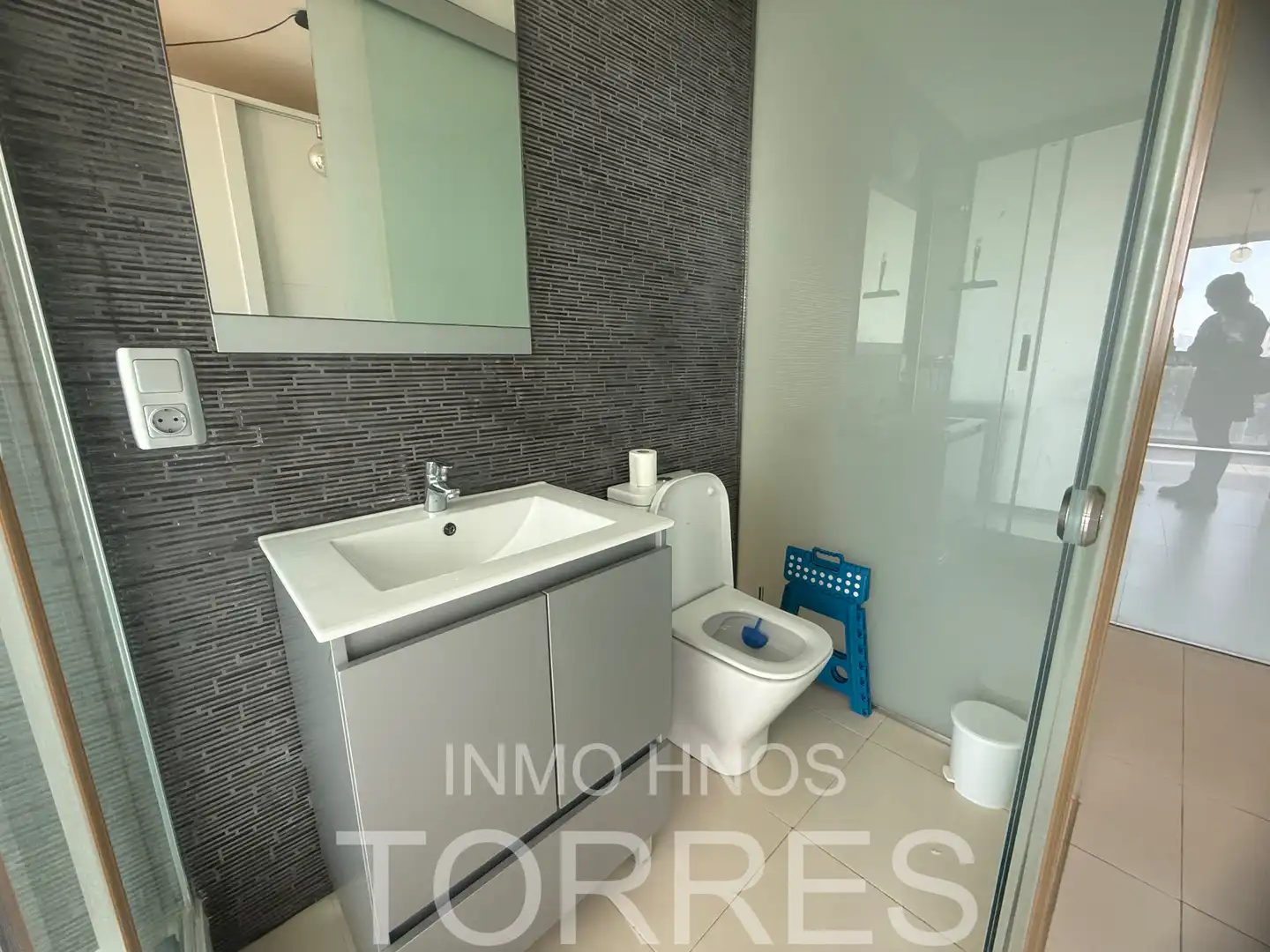 Badezimmer von Wohnungen zum Verkauf in Peñíscola / Peníscola mit Klimaanlage, Terrasse und Balkon
