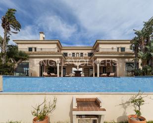 Vista exterior de Finca rústica en venda en Cullera amb Aire condicionat, Jardí privat i Piscina