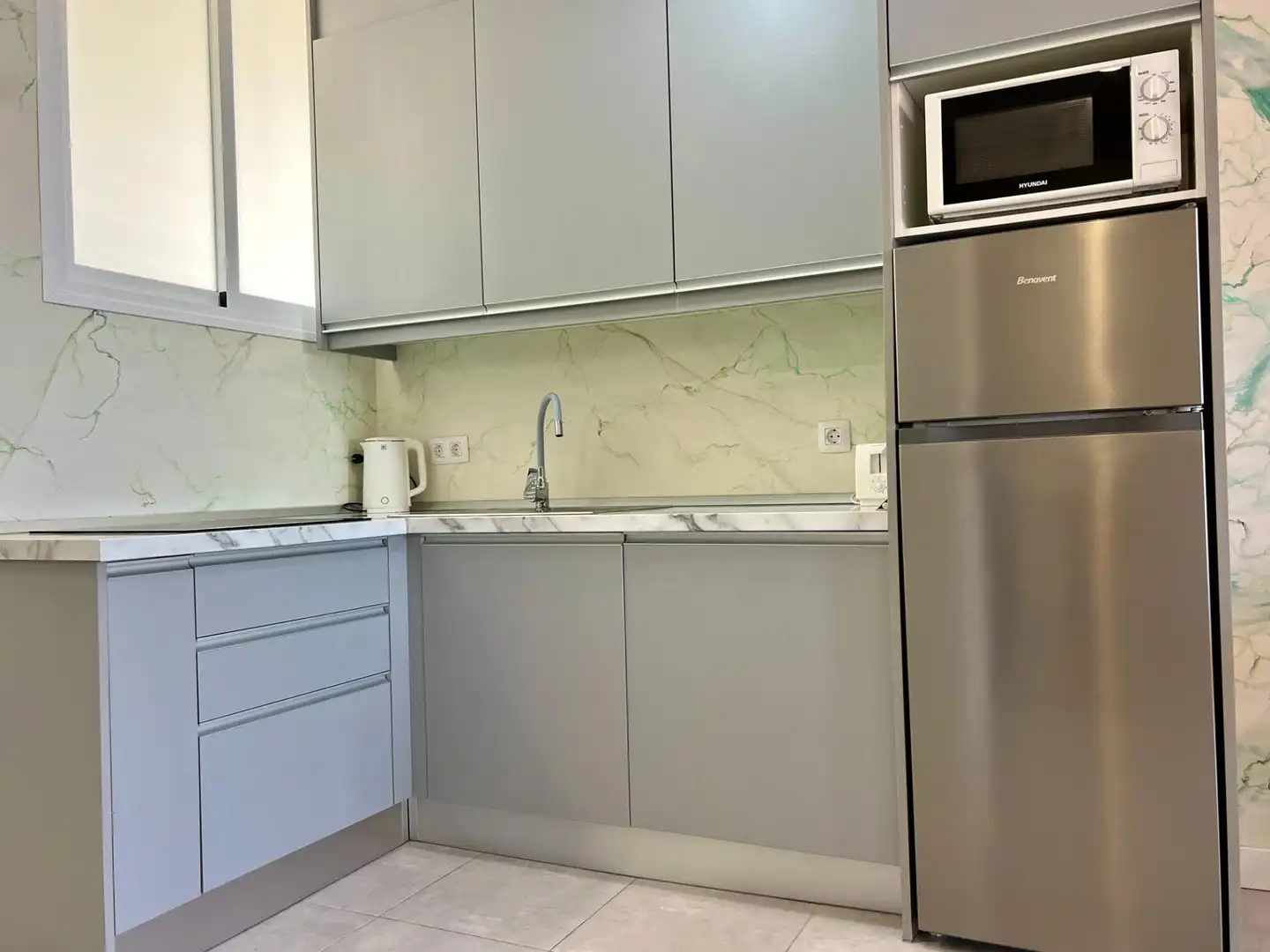 Cocina de Apartamento en venta en San Bartolomé de Tirajana con Aire acondicionado y Piscina comunitaria