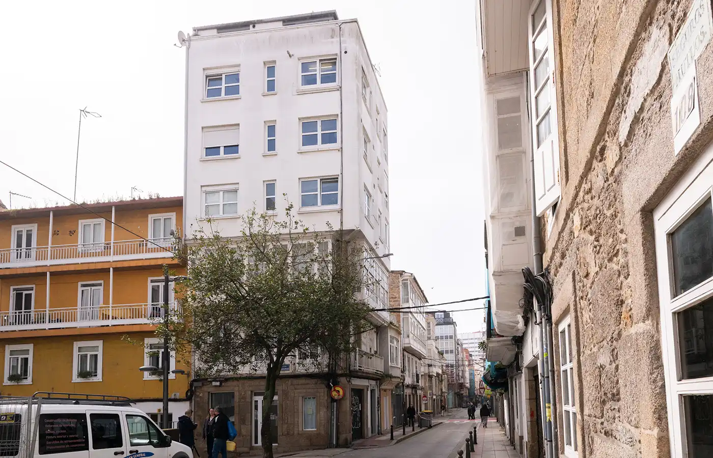 Vista exterior de Piso en venta en A Coruña Capital  con Calefacción y Internet