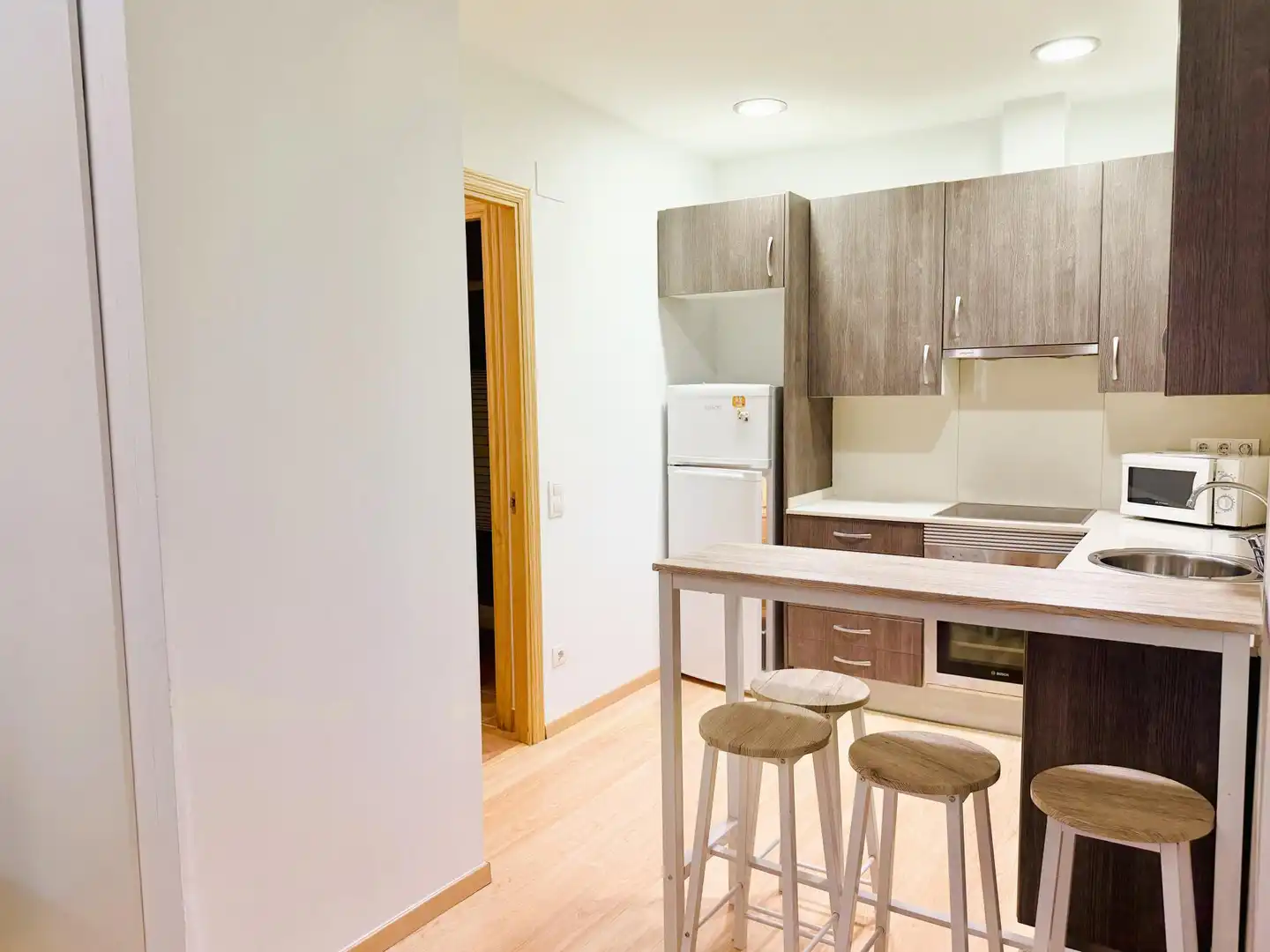 Kitchen of Flat for sale in Bagà  with Heating, Furnished and Oven