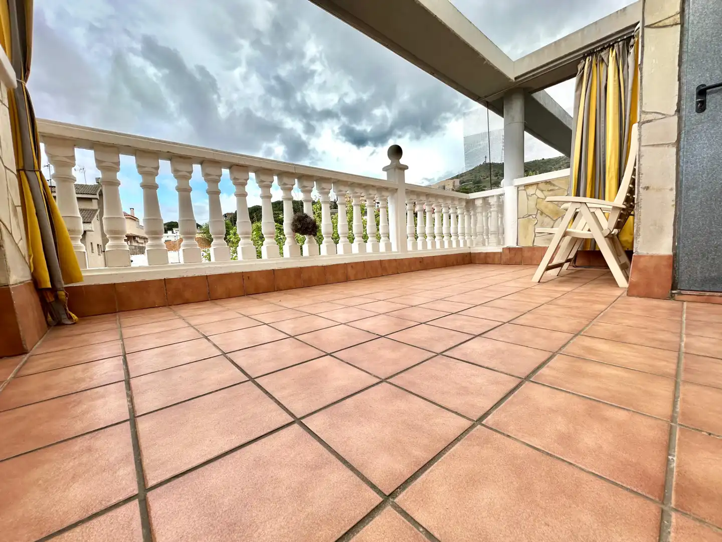 Terrace of Detached homes for sale in Santa Coloma de Gramenet  with Air Conditioner, Heating and Terrace