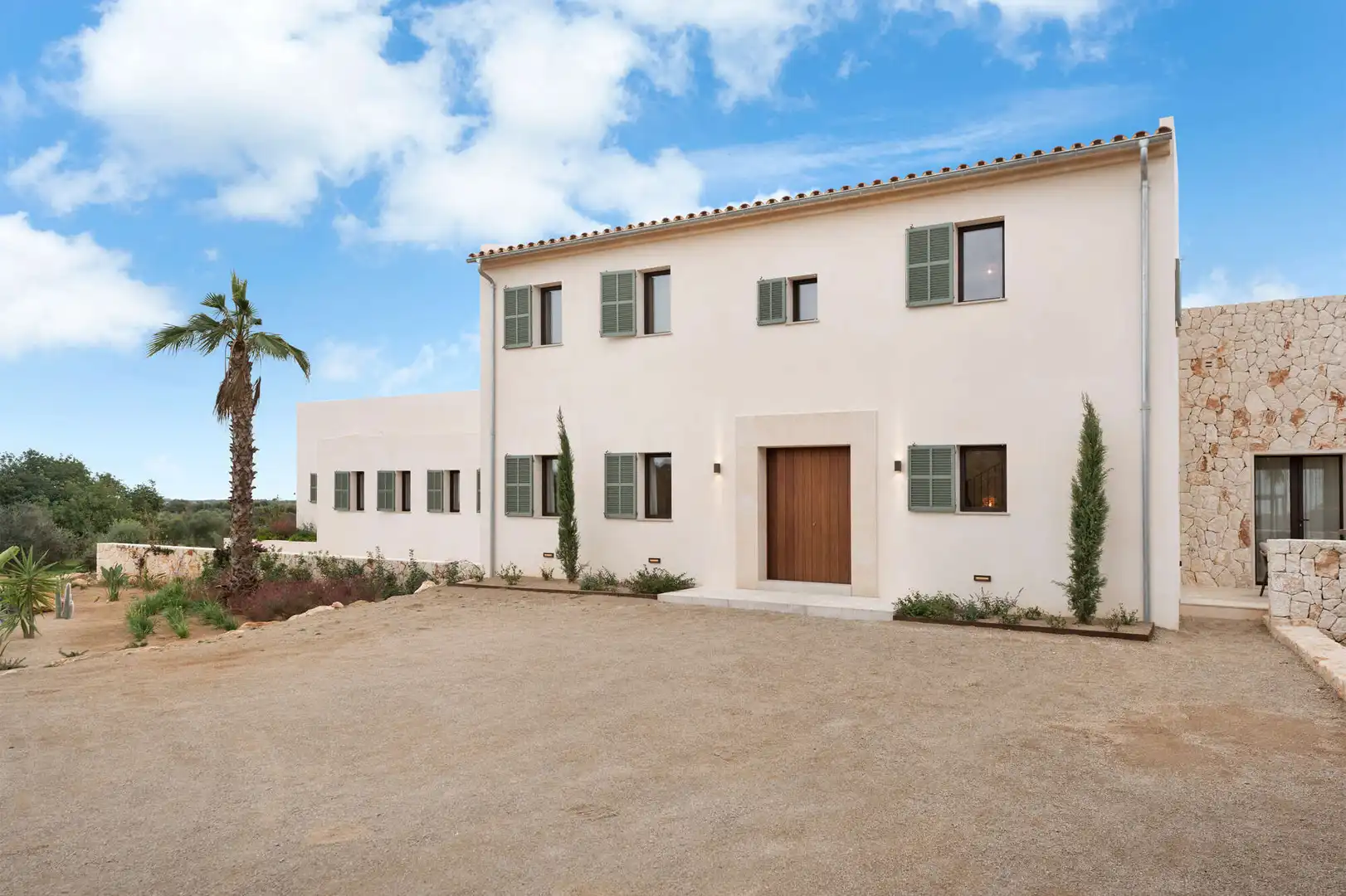 Vista exterior de Finca rústica en venda en Ses Salines amb Aire condicionat, Calefacció i Terrassa