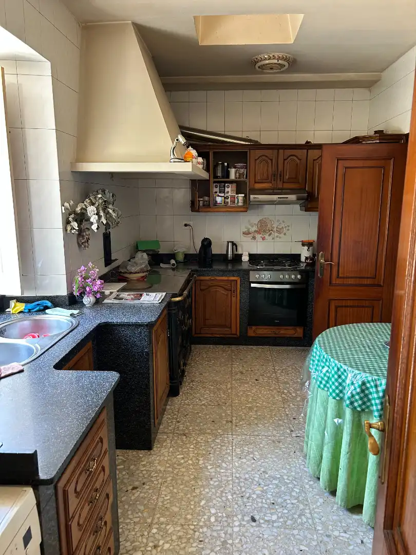 Cuina de Casa o xalet en venda en Meis amb Jardí privat, Traster i Piscina