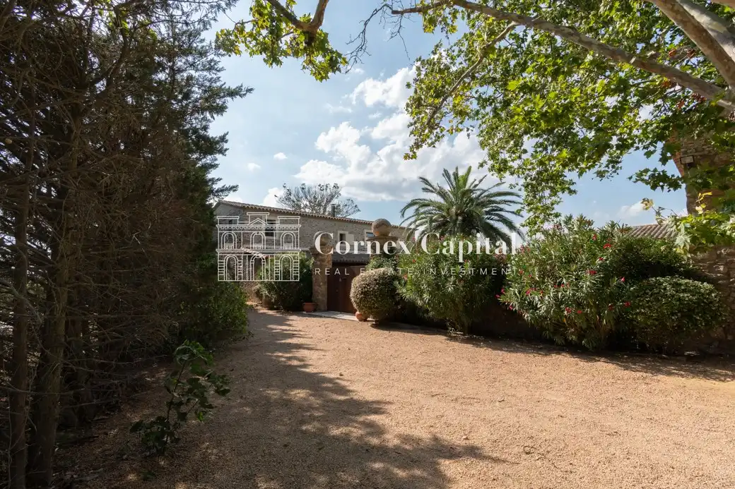 Vista exterior de Casa o chalet de alquiler en Pals con Jardín privado, Terraza y Piscina
