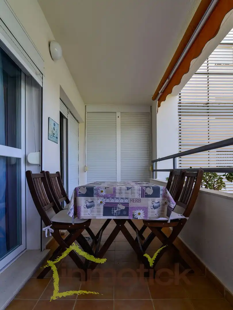Terrasse von Wohnung zur Miete in El Portil mit Möbliert