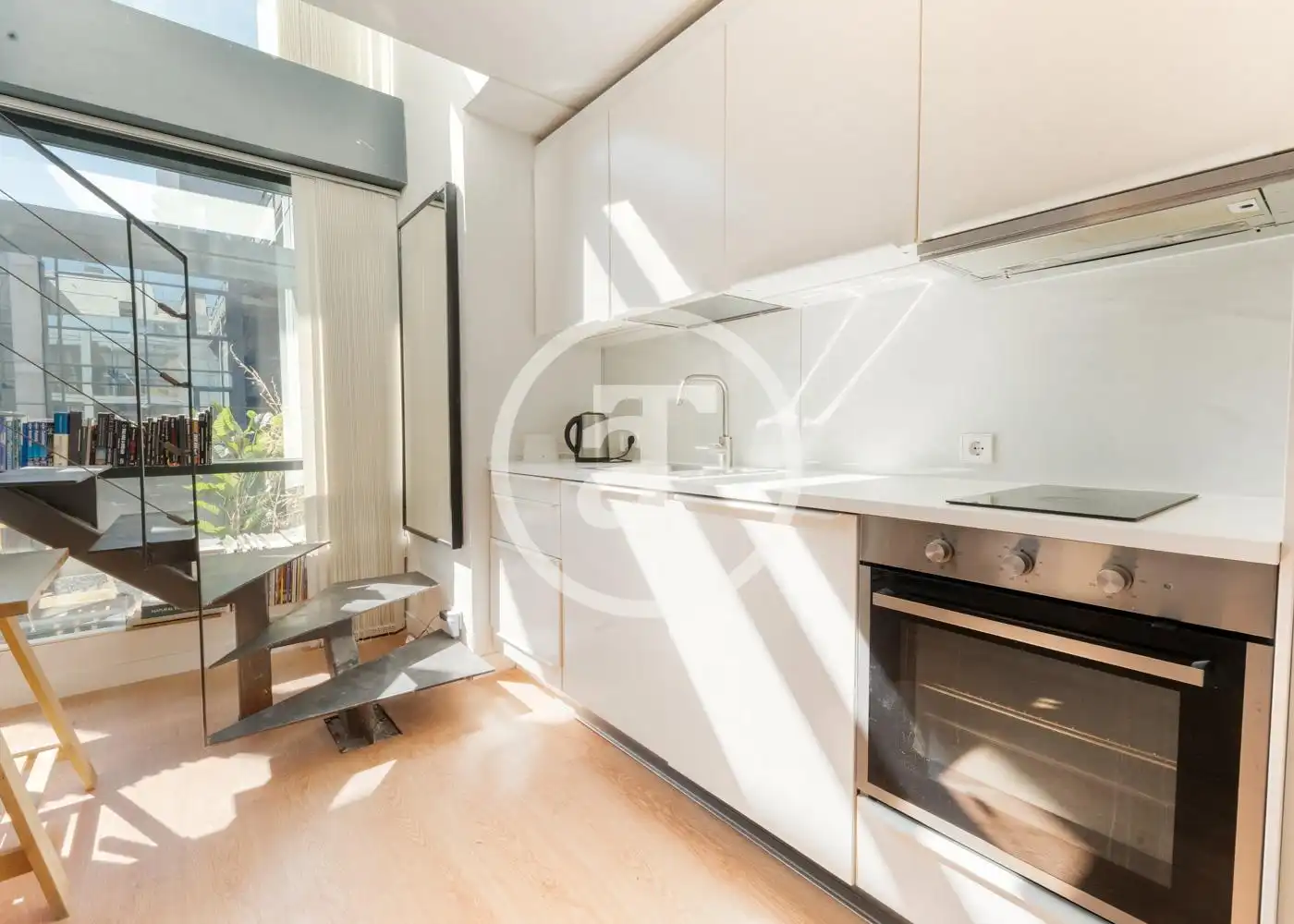Kitchen of Duplexes for rent in Madrid  with Air Conditioner, Heating and Furnished