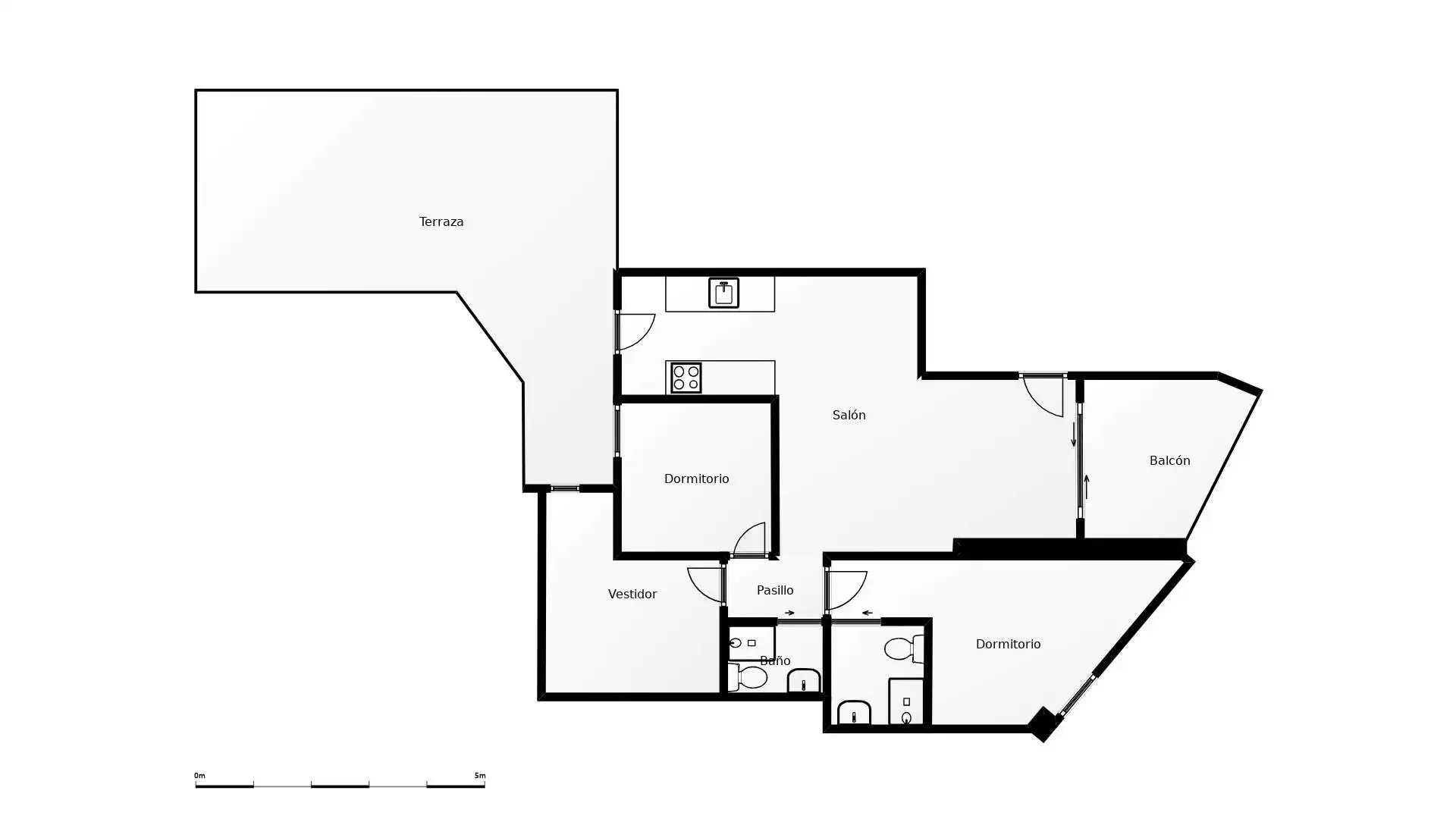 Wohnung zum Verkauf in Barx mit Terrasse und Abstellraum
