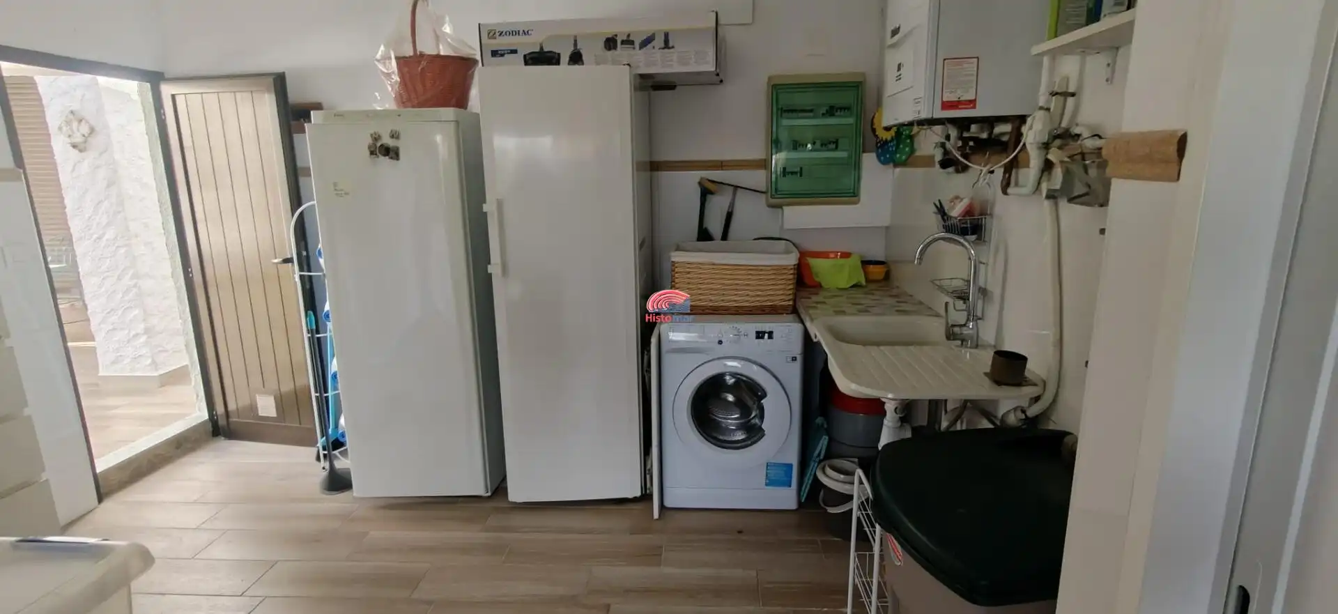 Kitchen of Houses for sale in Sagunto / Sagunt  with Air Conditioner, Heating and Private garden