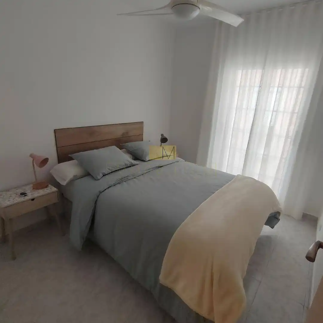 Bedroom of Flat for rent in Vilanova i la Geltrú  with Air Conditioner and Furnished