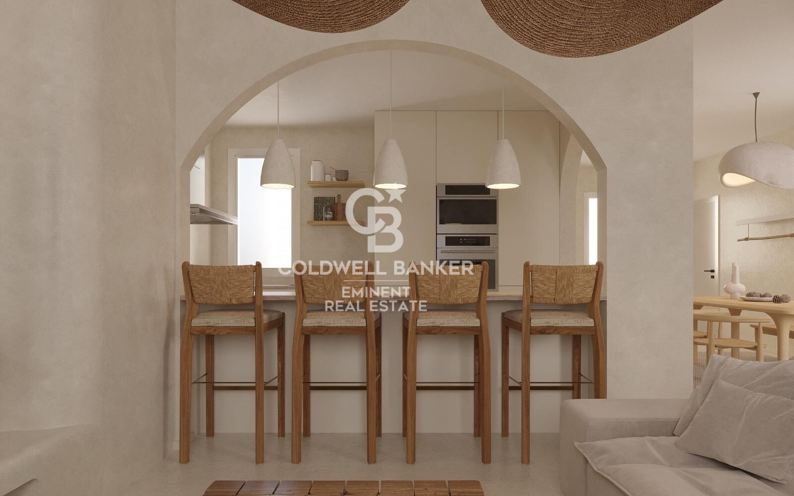 Dining room of Attic for sale in  Barcelona Capital  with Air Conditioner, Parquet flooring and Terrace